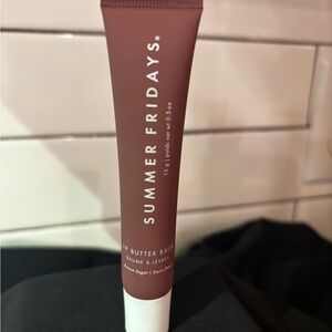 Summer Fridays Lip Balm in Deep Mauve vanilla beige